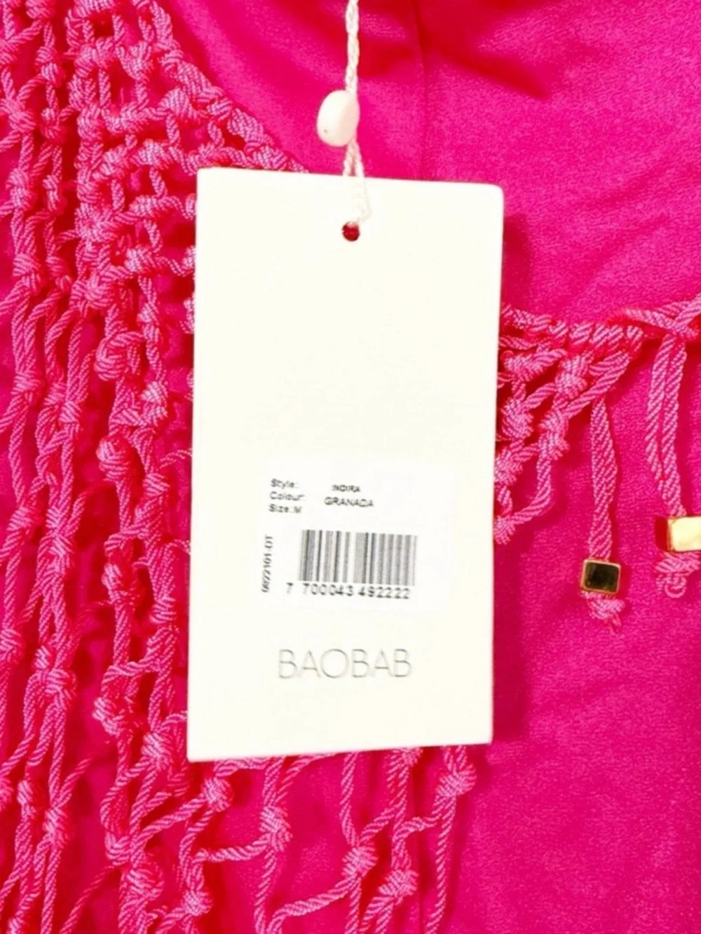 Baobab Indira Fishnet Jumpsuit Size L never worn super cute I just lost weight - Picture 2 of 3